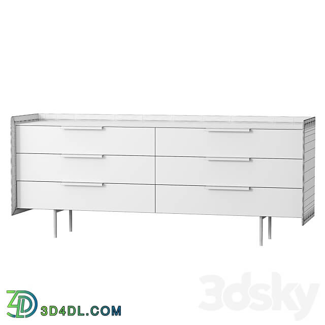 Elias buffet Sideboard Chest of drawer 3D Models 3DSKY