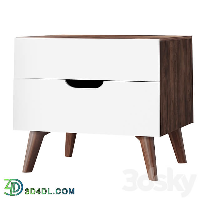 Karen bedside table Sideboard Chest of drawer 3D Models 3DSKY