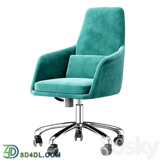 Meridian office armchair 3D Models 3DSKY