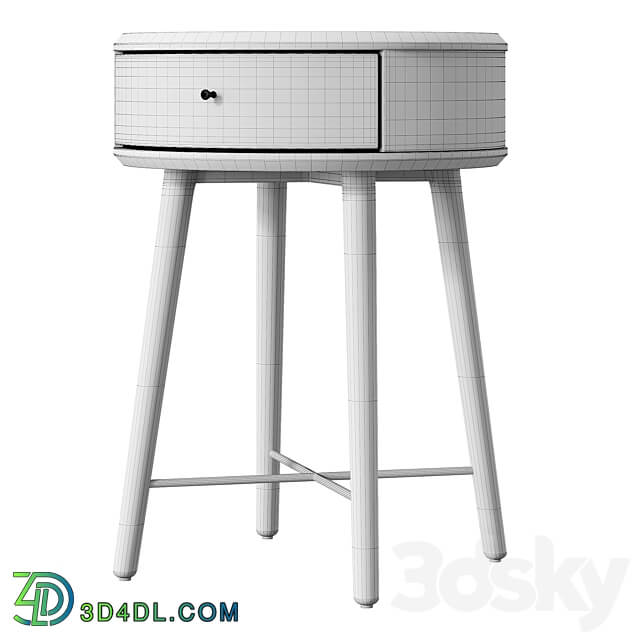 Paula bedside table or console Sideboard Chest of drawer 3D Models 3DSKY