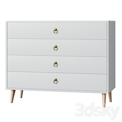 Polly chest of drawers Sideboard Chest of drawer 3D Models 3DSKY 