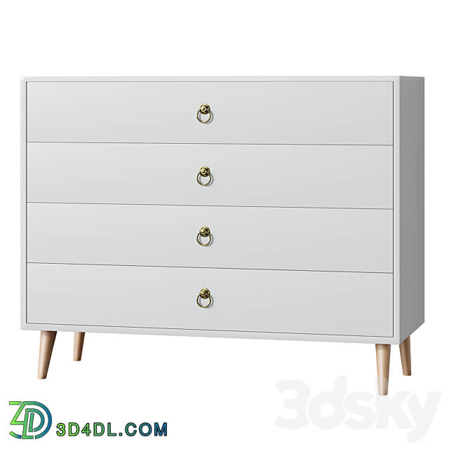 Polly chest of drawers Sideboard Chest of drawer 3D Models 3DSKY