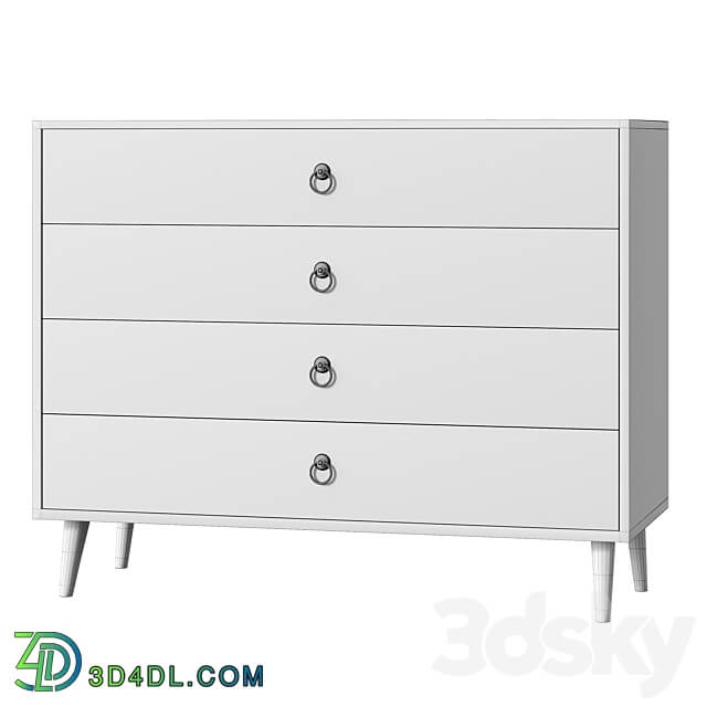 Polly chest of drawers Sideboard Chest of drawer 3D Models 3DSKY