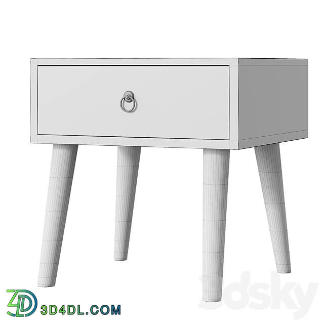 Polly bedside table Sideboard Chest of drawer 3D Models 3DSKY