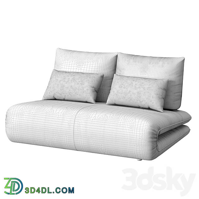 Justin folding sofa 3D Models 3DSKY