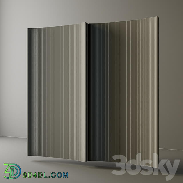 Gypsum 3d panel Art 1063 from ArtRelief 3D Models 3DSKY