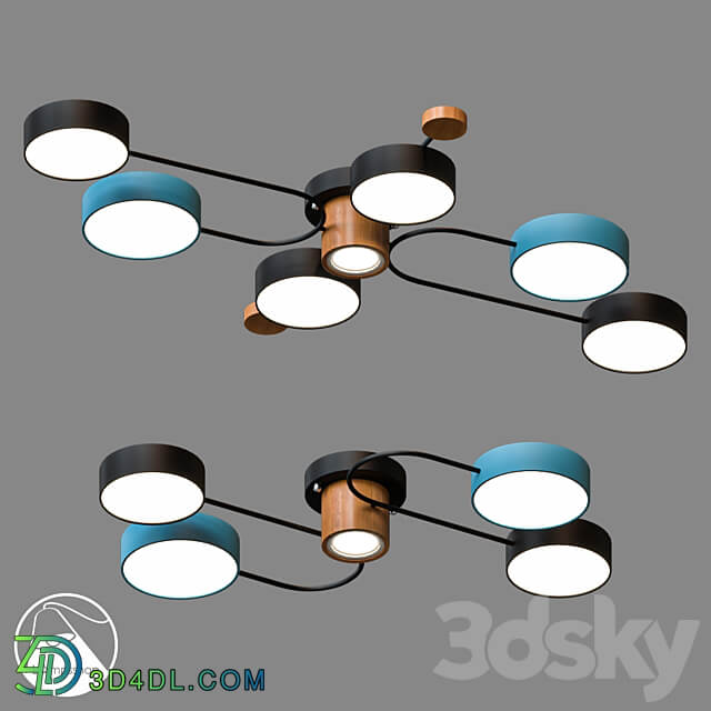 LampsShop.ru PL3042 Chandelier Asmera Ceiling lamp 3D Models 3DSKY