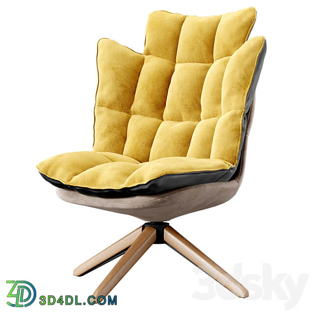 Husk lounge chair 3D Models 3DSKY