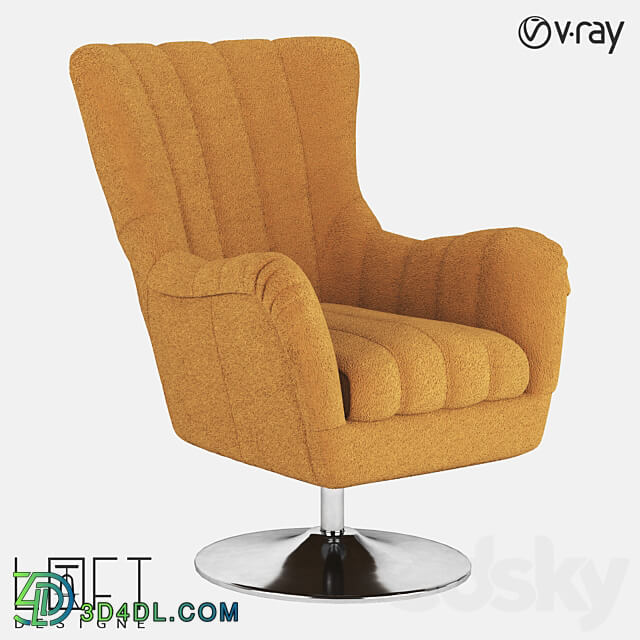 Armchair LoftDesigne 2062 model 3D Models 3DSKY