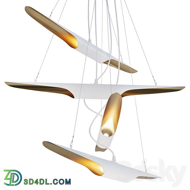 OM Chandelier P full 4 art. 26482 by Pikartlights Pendant light 3D Models 3DSKY