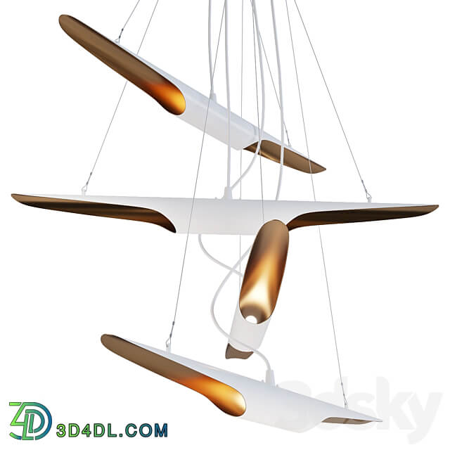 OM Chandelier P full 4 art. 26482 by Pikartlights Pendant light 3D Models 3DSKY