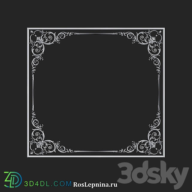 Set of frames ESTELLE by RosLepnina 3D Models 3DSKY