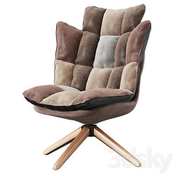 Husk lounge chair 3D Models 3DSKY 