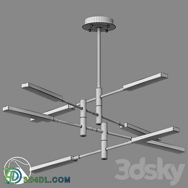 LampsShop.ru L1480a Chandelier Poless Pendant light 3D Models 3DSKY