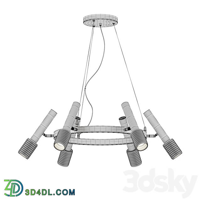 ODEON LIGHT 4240 6 GOTA Pendant light 3D Models 3DSKY