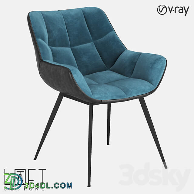 Chair LoftDesigne 30481 model 3D Models 3DSKY