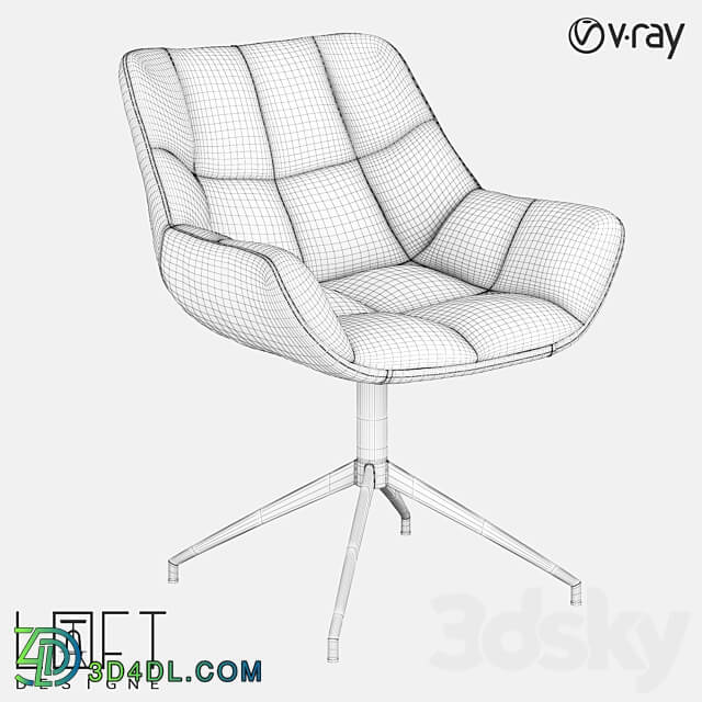 Chair LoftDesigne 30485 model 3D Models 3DSKY