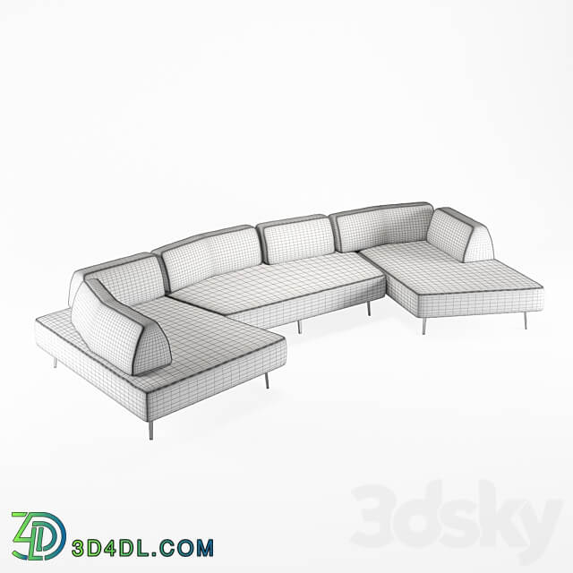 OM Modular sofa Tarrus 3D Models 3DSKY