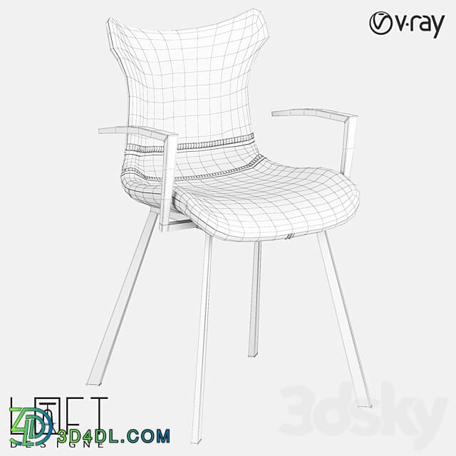 Chair LoftDesigne 30507 model 3D Models 3DSKY