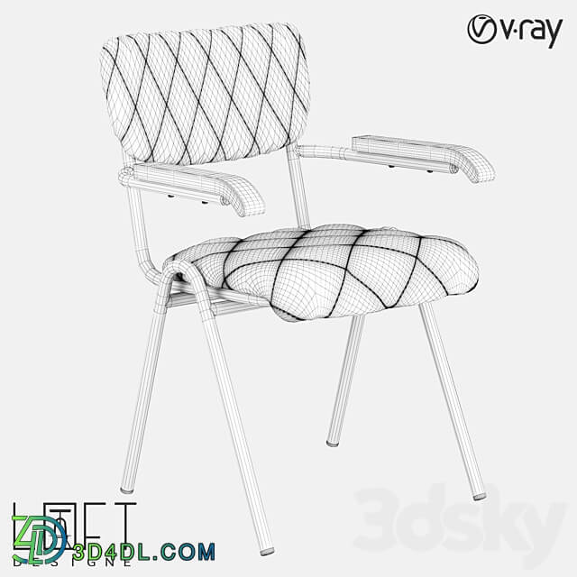 Chair LoftDesigne 31366 model 3D Models 3DSKY