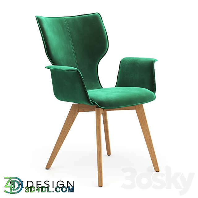 Semi chair Essen 3D Models 3DSKY