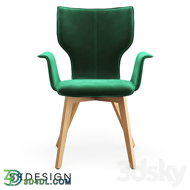 Semi chair Essen 3D Models 3DSKY