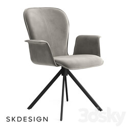 Aspen armchair with metal support 3D Models 3DSKY 