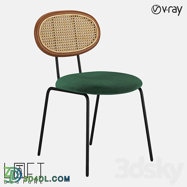 Chair LoftDesigne 3802 model 3D Models 3DSKY