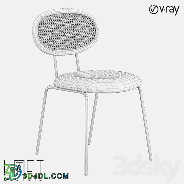 Chair LoftDesigne 3802 model 3D Models 3DSKY