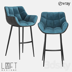 Bar stool LoftDesigne 30478 model 3D Models 3DSKY 