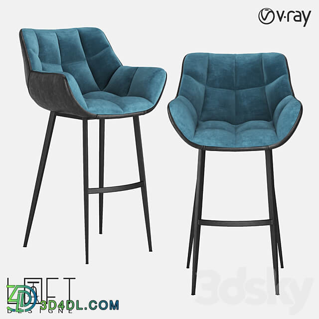 Bar stool LoftDesigne 30478 model 3D Models 3DSKY