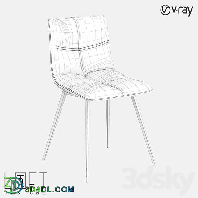 Chair LoftDesigne 30488 model 3D Models 3DSKY