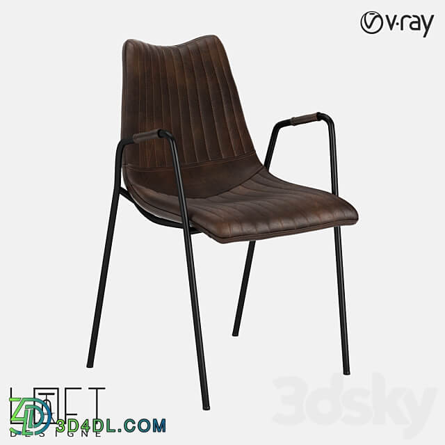 Chair LoftDesigne 30490 model 3D Models 3DSKY