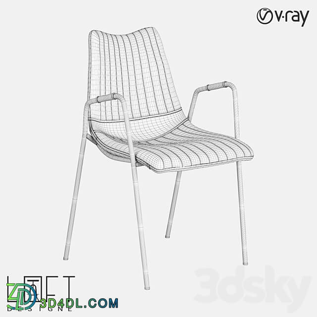 Chair LoftDesigne 30490 model 3D Models 3DSKY