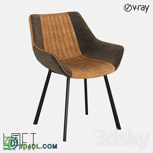 Chair LoftDesigne 30505 model 3D Models 3DSKY