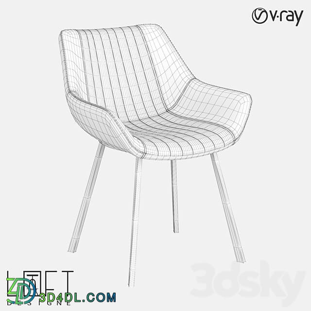 Chair LoftDesigne 30505 model 3D Models 3DSKY