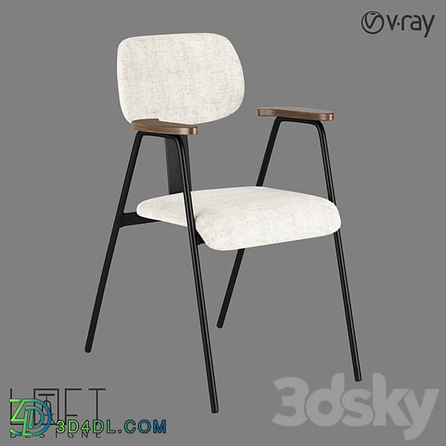 Chair LoftDesigne 31368 model 3D Models 3DSKY