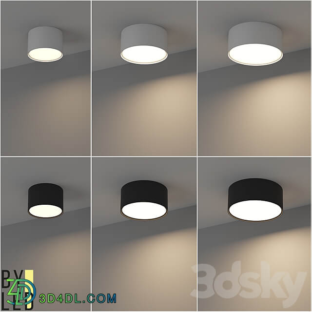 OM Byled UFO RN Ceiling lamp 3D Models 3DSKY