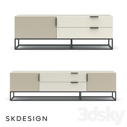 TB cabinet Loft Sideboard Chest of drawer 3D Models 3DSKY 