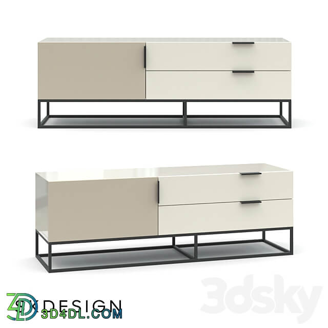 TB cabinet Loft Sideboard Chest of drawer 3D Models 3DSKY