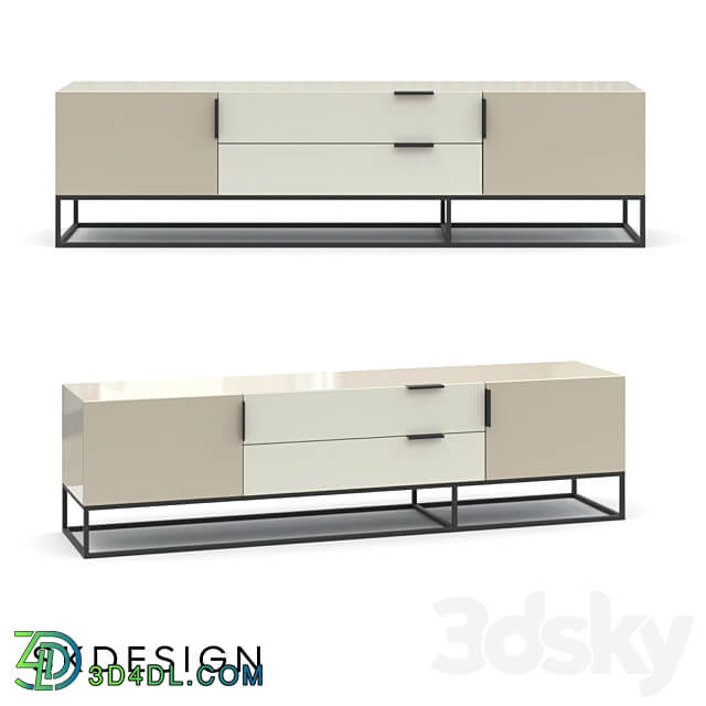 TB cabinet Loft Sideboard Chest of drawer 3D Models 3DSKY