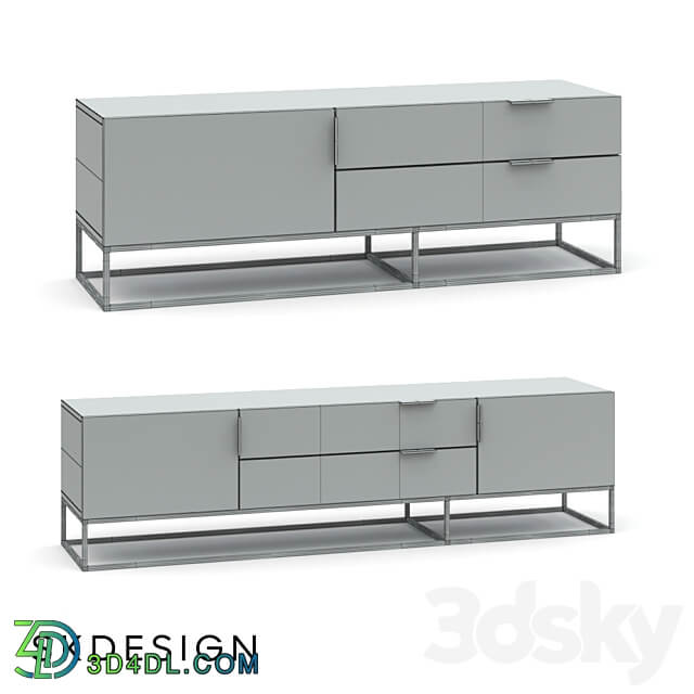 TB cabinet Loft Sideboard Chest of drawer 3D Models 3DSKY