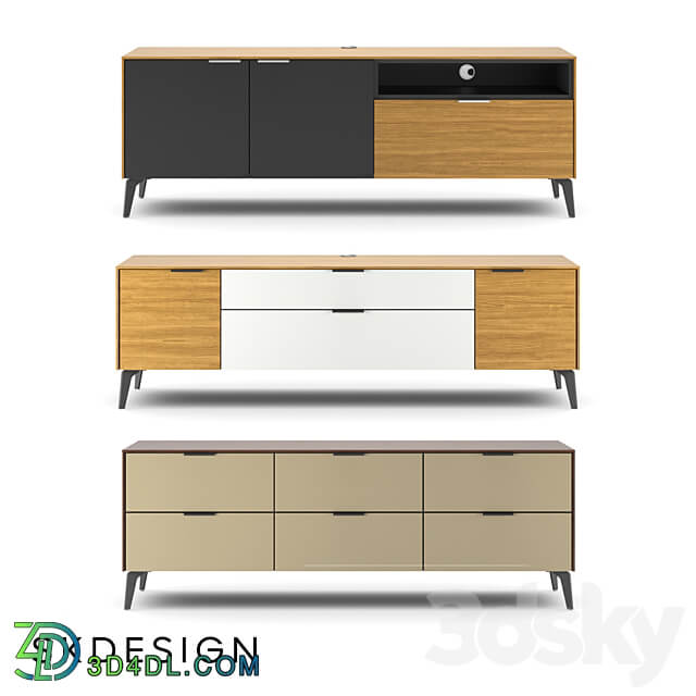 TV stand Olson Sideboard Chest of drawer 3D Models 3DSKY