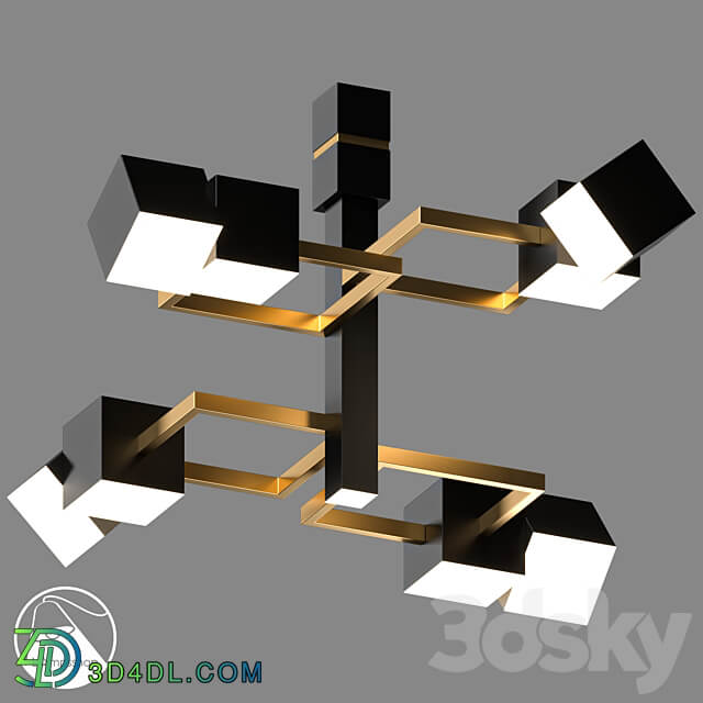 LampsShop.ru PL3056 Chandelier Anchorage Ceiling lamp 3D Models 3DSKY