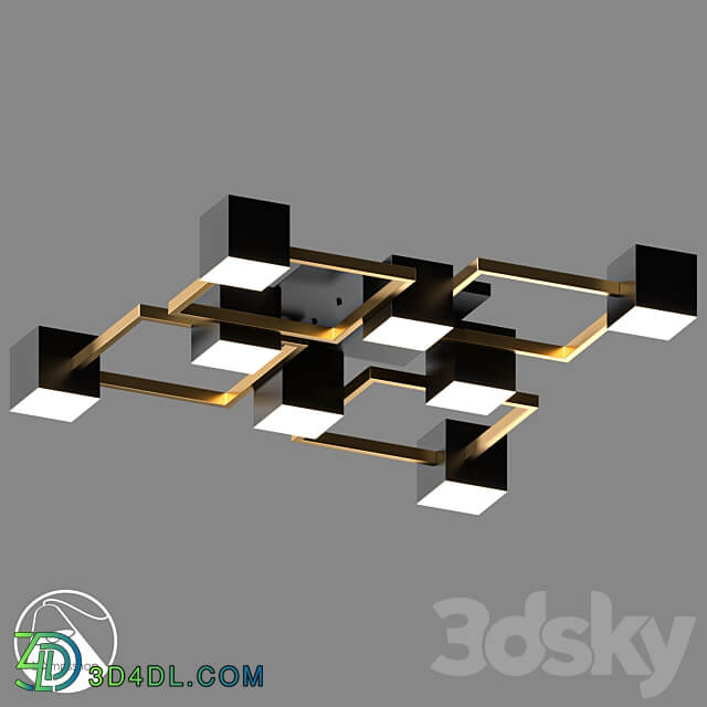 LampsShop.ru PL3056 Chandelier Anchorage Ceiling lamp 3D Models 3DSKY