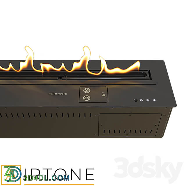 OM Automatic bio fireplace AIRTONE Andalle 610 series 3D Models 3DSKY