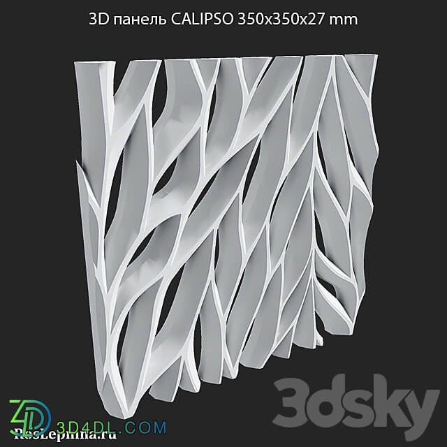 3D panel CALIPSO by RosLepnina 3D Models 3DSKY
