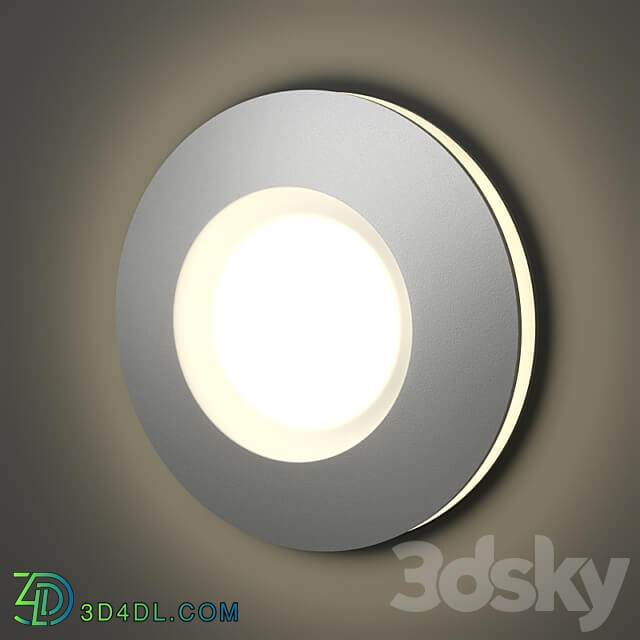 Round LED stair light Integrator Aura IT 703 3D Models 3DSKY