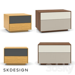 Dante bedside table Sideboard Chest of drawer 3D Models 3DSKY 