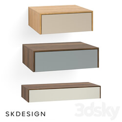 Hanging cabinet Dante Sideboard Chest of drawer 3D Models 3DSKY 